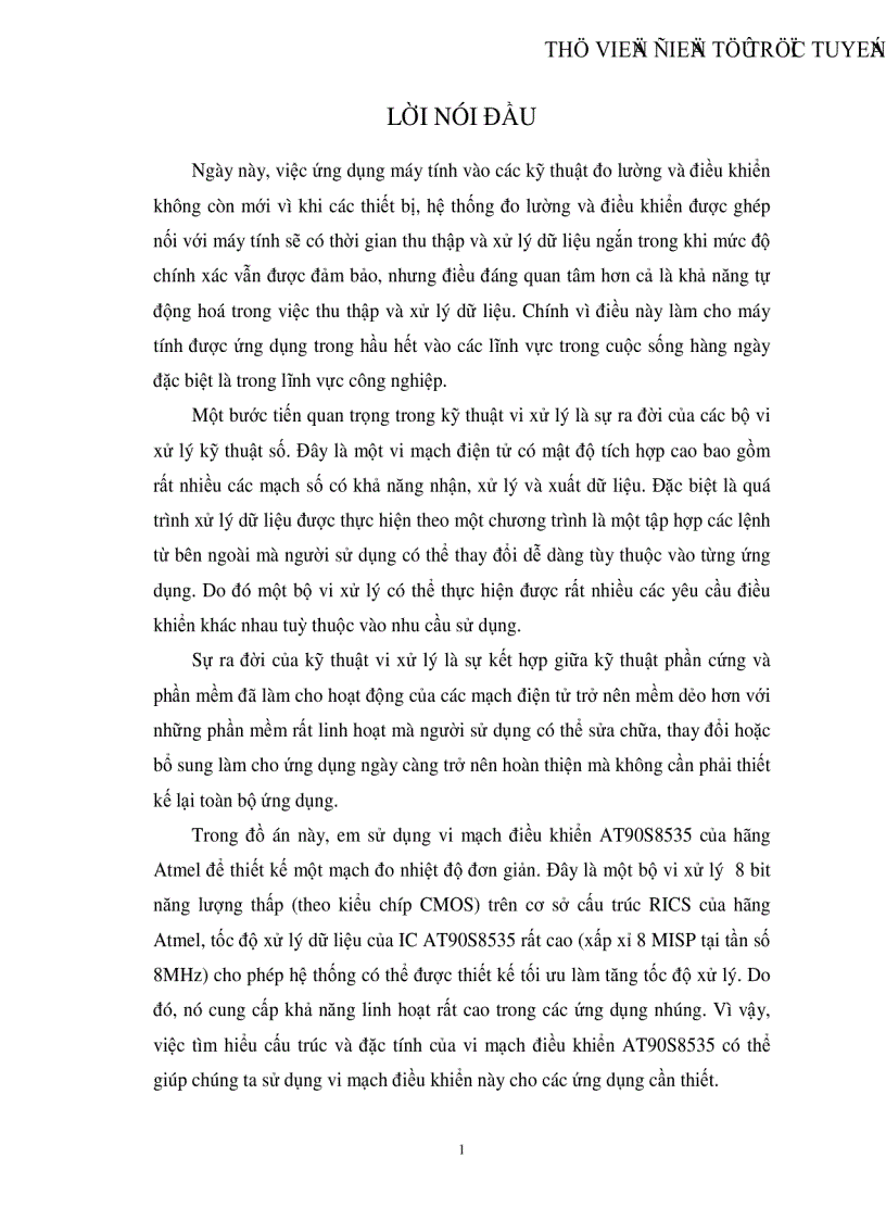 image for page Thiết kế phần cứng và phần mềm cho mạch điểu khiển AT90S8535