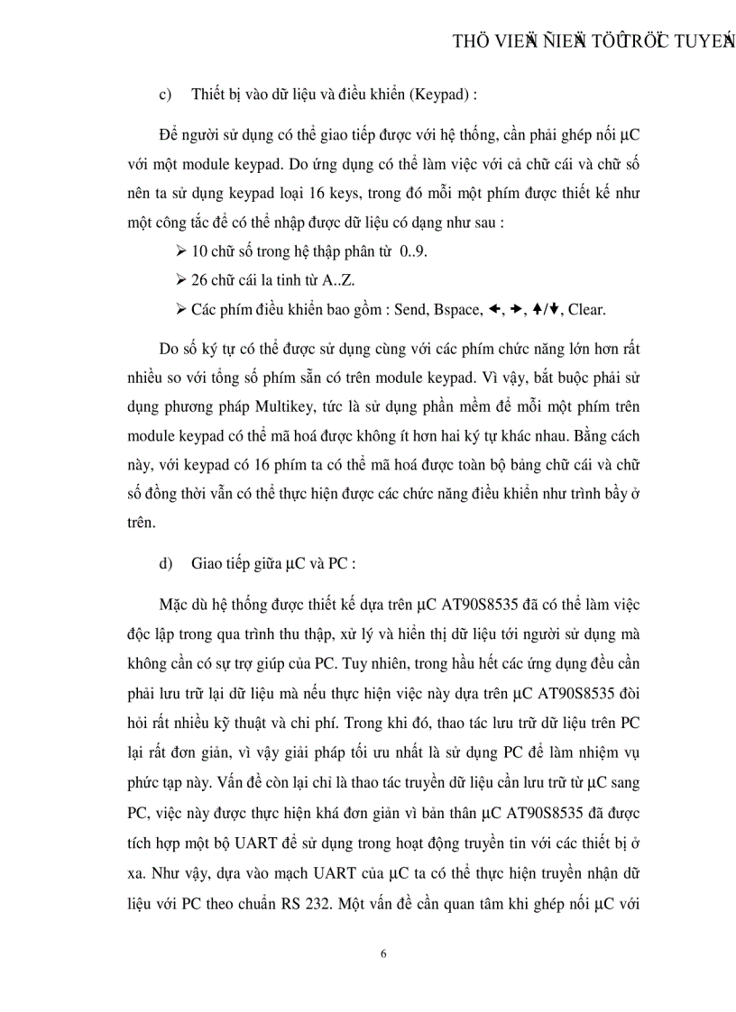 image for page Thiết kế phần cứng và phần mềm cho mạch điểu khiển AT90S8535
