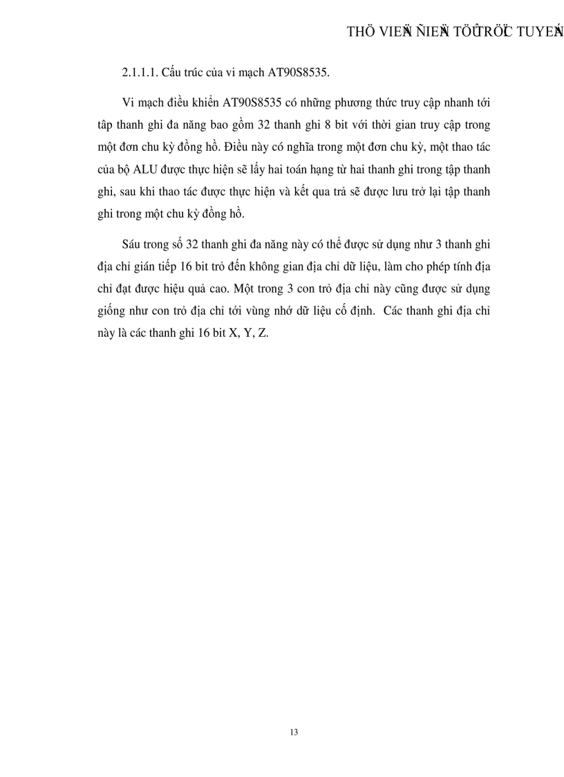 image for page Thiết kế phần cứng và phần mềm cho mạch điểu khiển AT90S8535