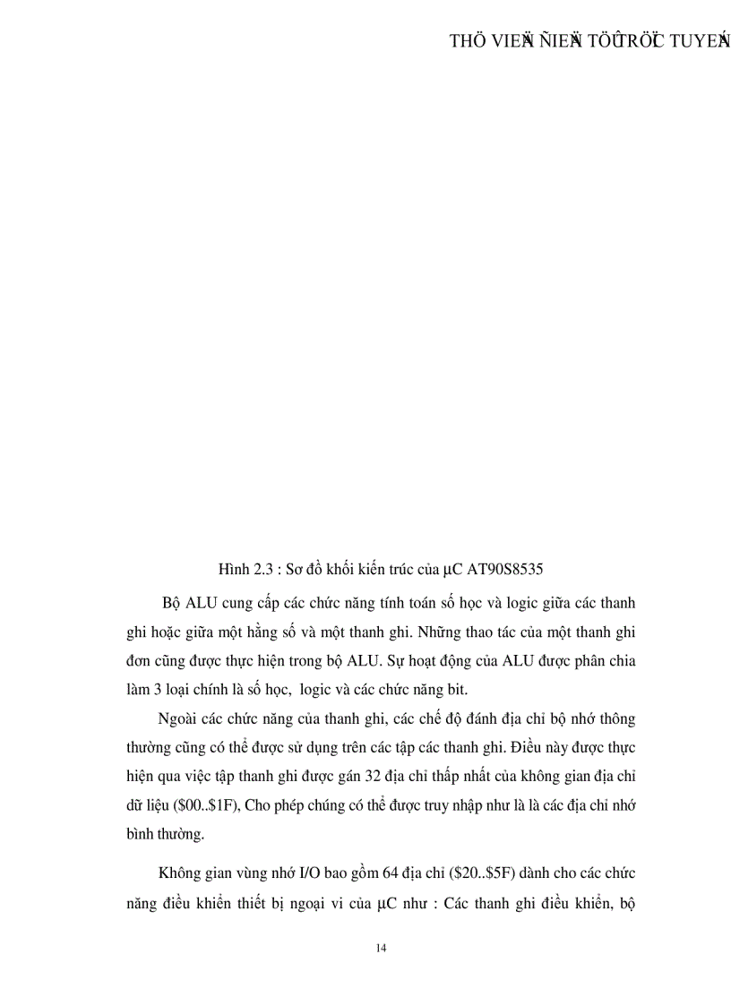image for page Thiết kế phần cứng và phần mềm cho mạch điểu khiển AT90S8535