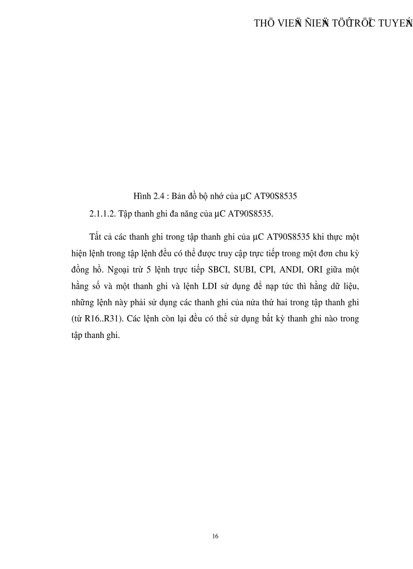 image for page Thiết kế phần cứng và phần mềm cho mạch điểu khiển AT90S8535