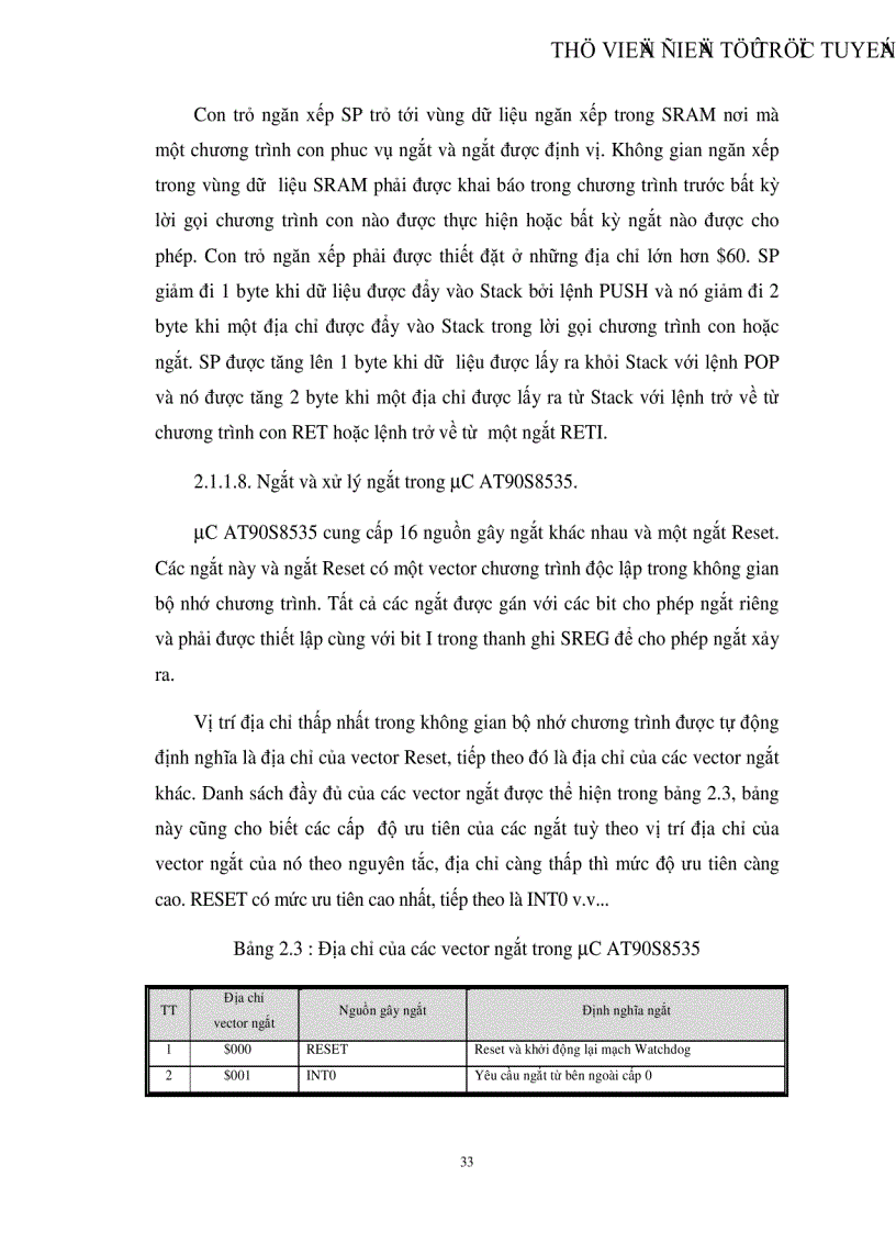 image for page Thiết kế phần cứng và phần mềm cho mạch điểu khiển AT90S8535