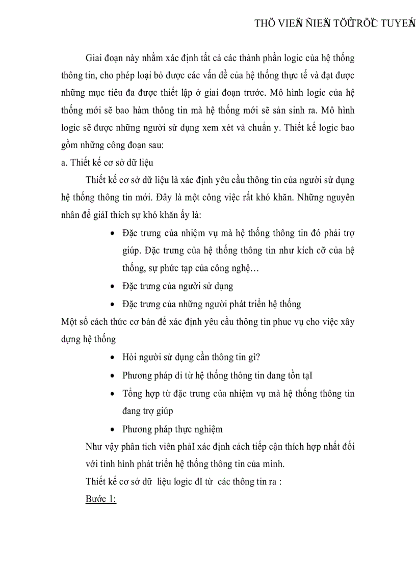 image for page Phân tích và thiết kế hệ thống thông tin quản lý giáo viên tại trường tiểu học Kim Đồng