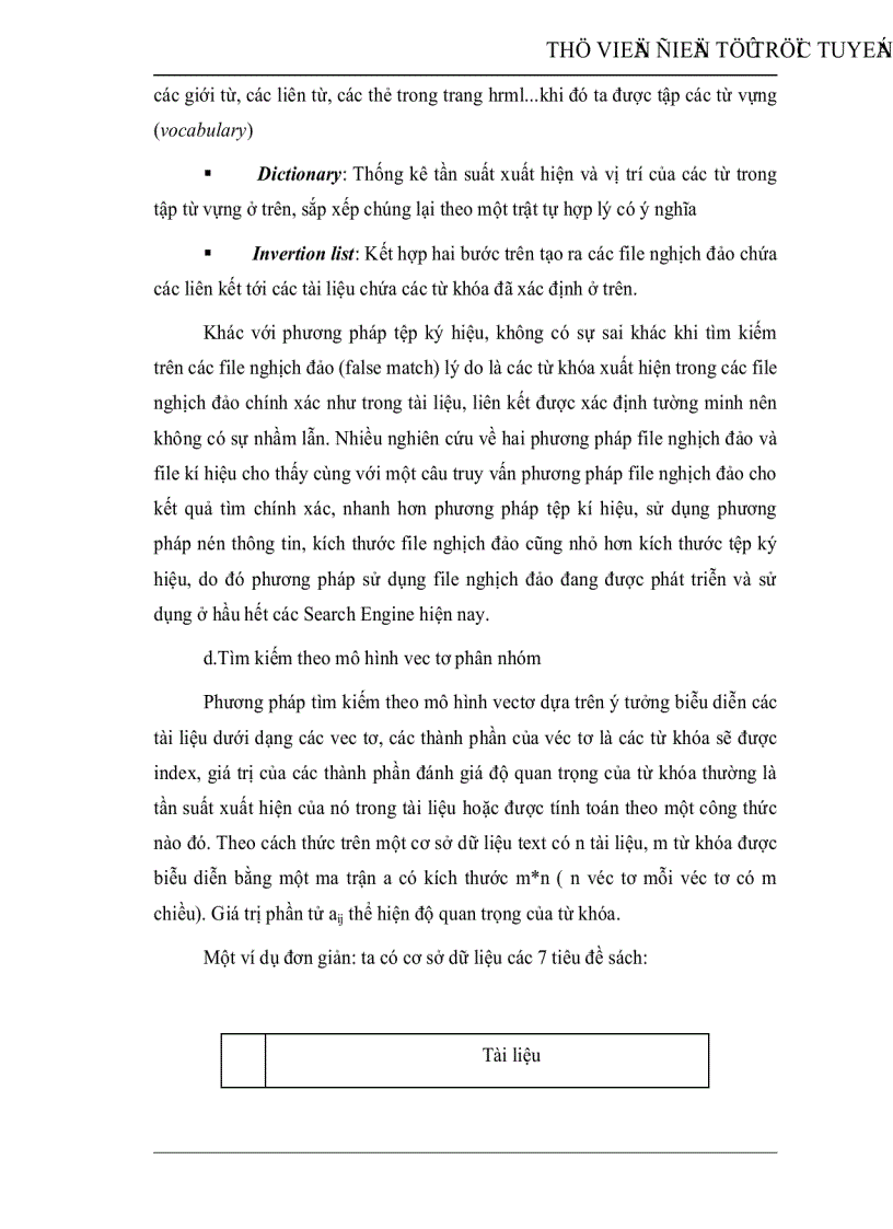 image for page Tổng quan về Search Engine liên hệ xây dựng Hệ thống tìm kiếm Sách điện tử theo yêu cầu