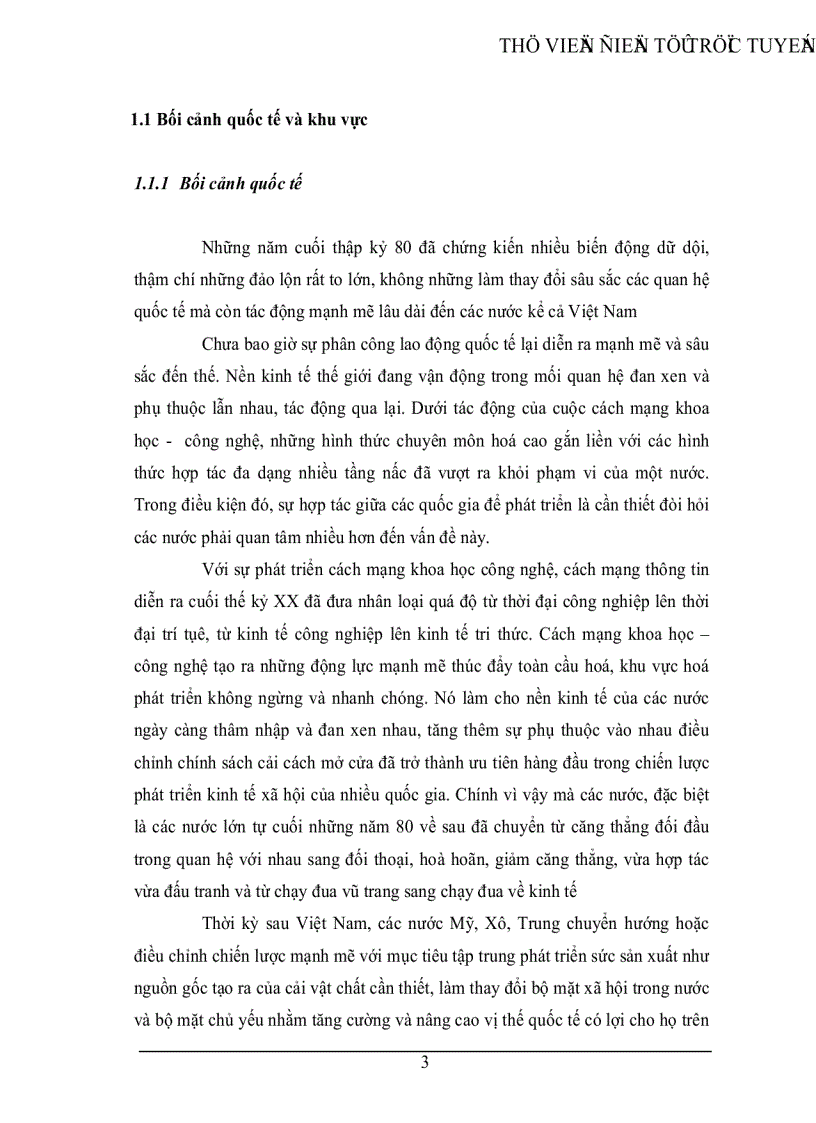 image for page Quan hệ Việt Nam Trung Quốc sau chiến tranh lạnh Thực trạng và triển vọng