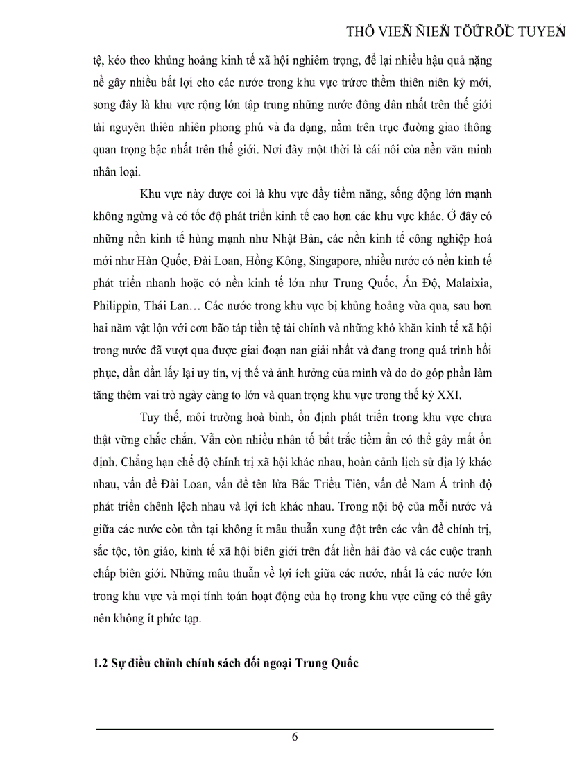 image for page Quan hệ Việt Nam Trung Quốc sau chiến tranh lạnh Thực trạng và triển vọng