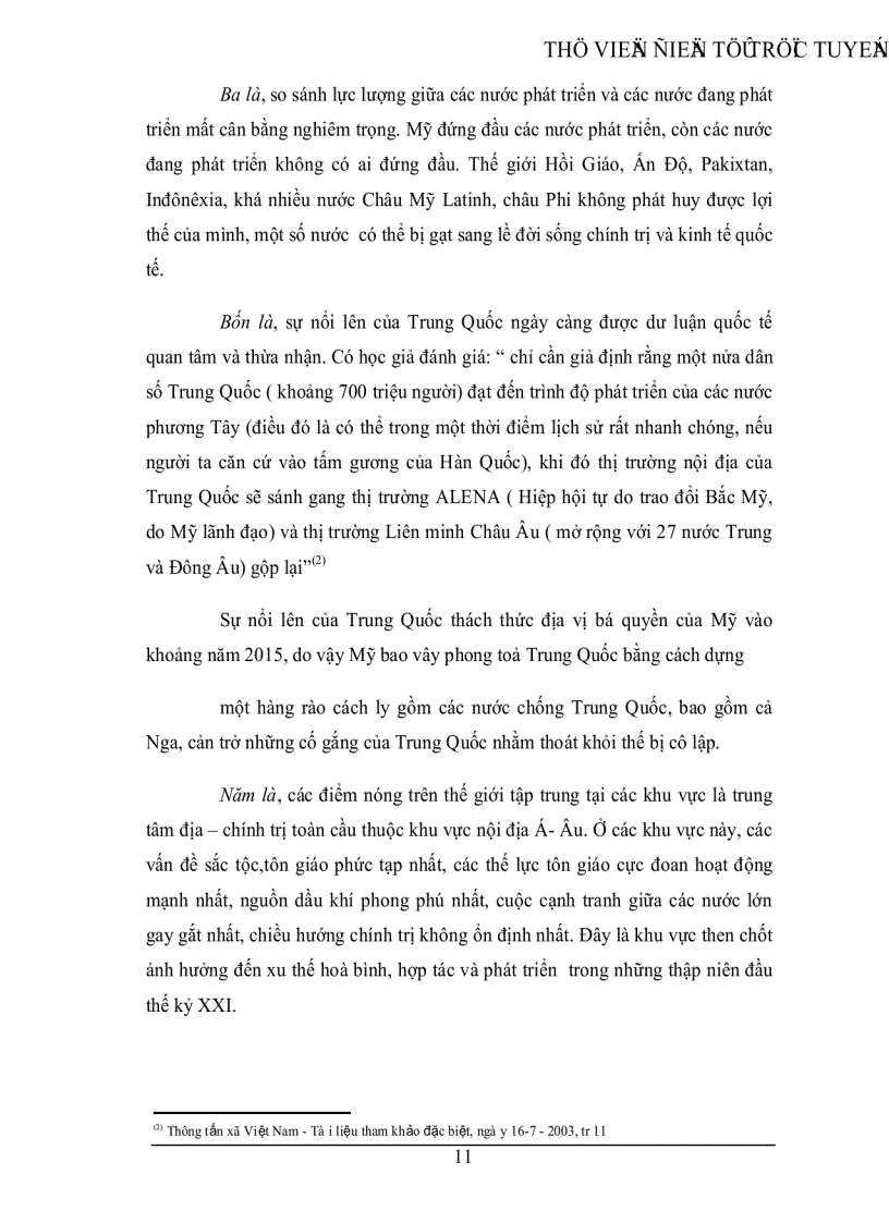 image for page Quan hệ Việt Nam Trung Quốc sau chiến tranh lạnh Thực trạng và triển vọng