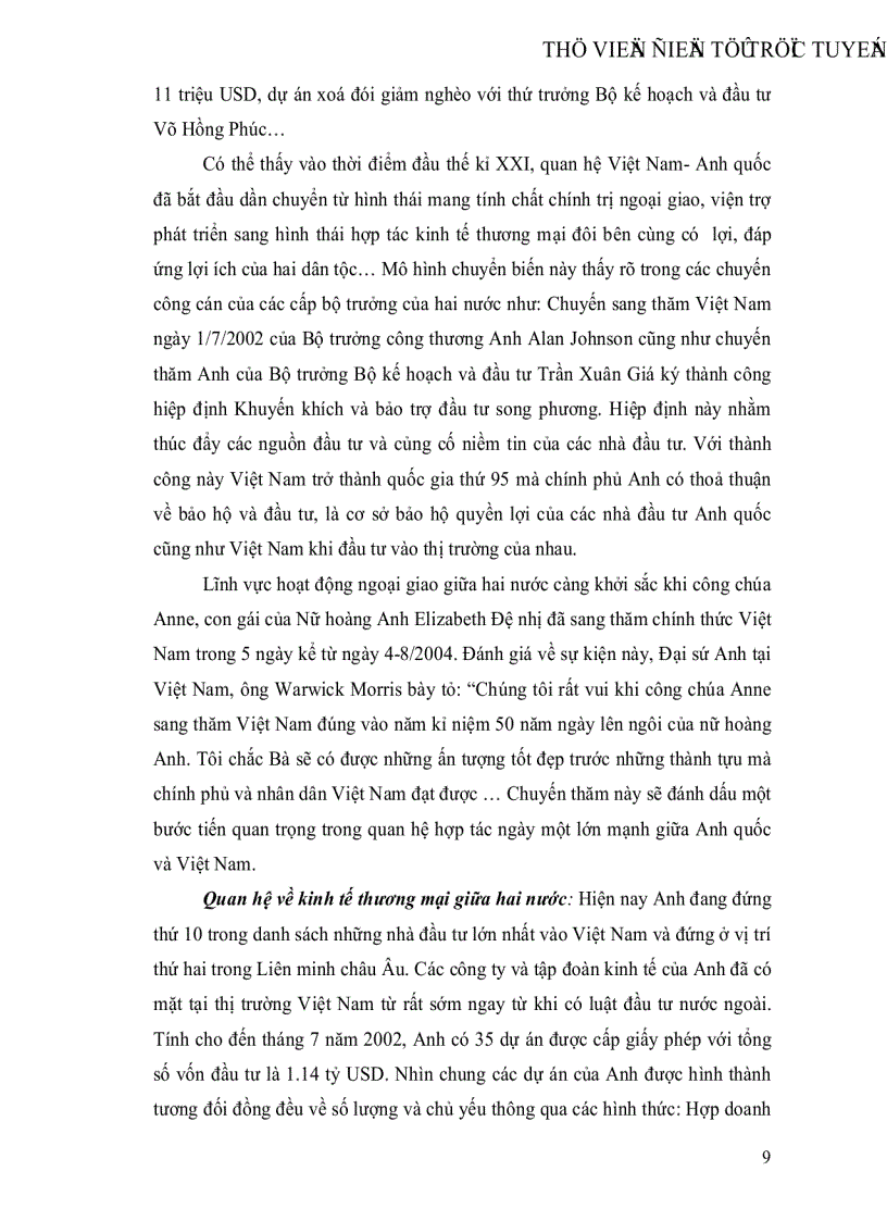 image for page Đôi nét về chính sách đối ngoại của Anh