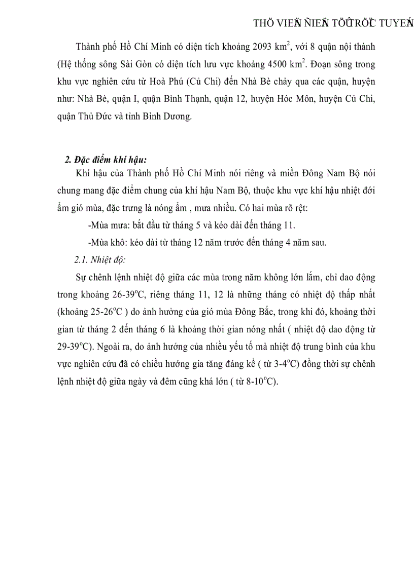 image for page Khảo sát diễn biến xâm nhập mặn trên sông Sài Gòn trong mùa khô năm 2005