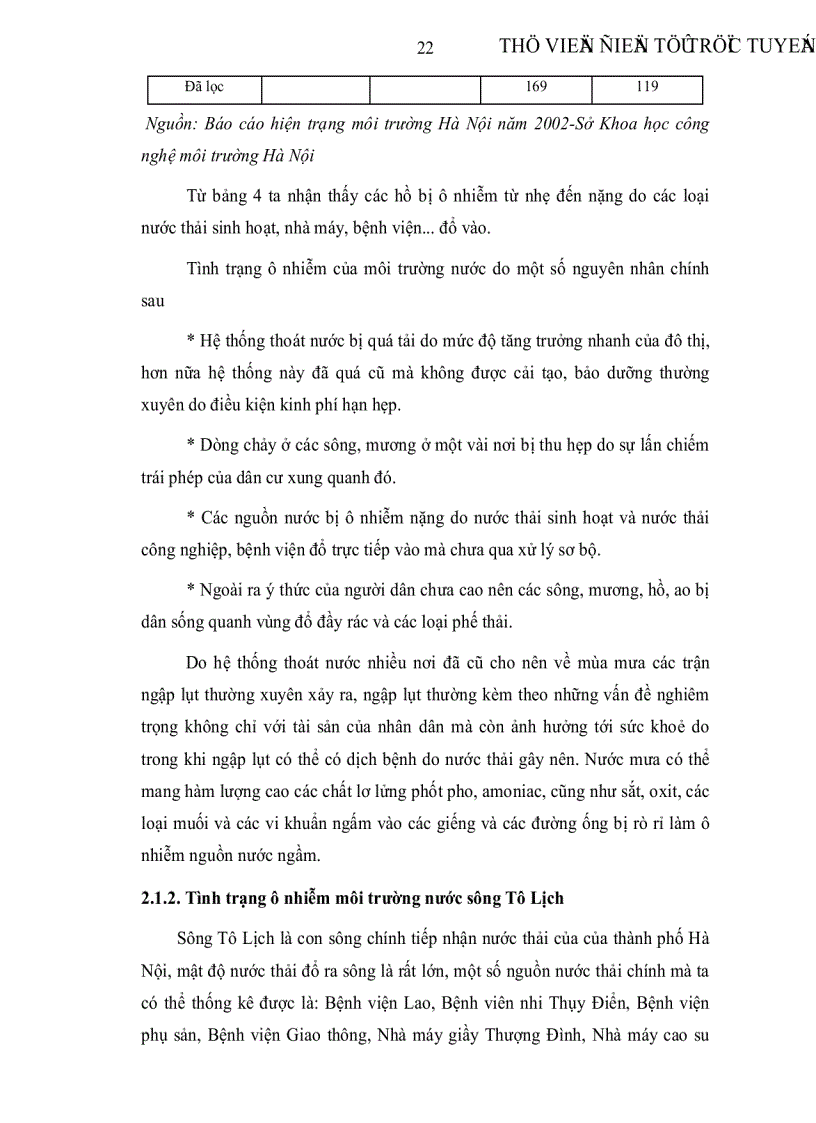 image for page Xây dựng mô hình xác định mức phí đóng góp của cộng đồng dân cư trực tiếp hưởng lợi từ việc cải thiện môi trường sông Tô Lịch giúp giảm bớt gánh nặng chi tiêu Ngân sách Nhà Nước