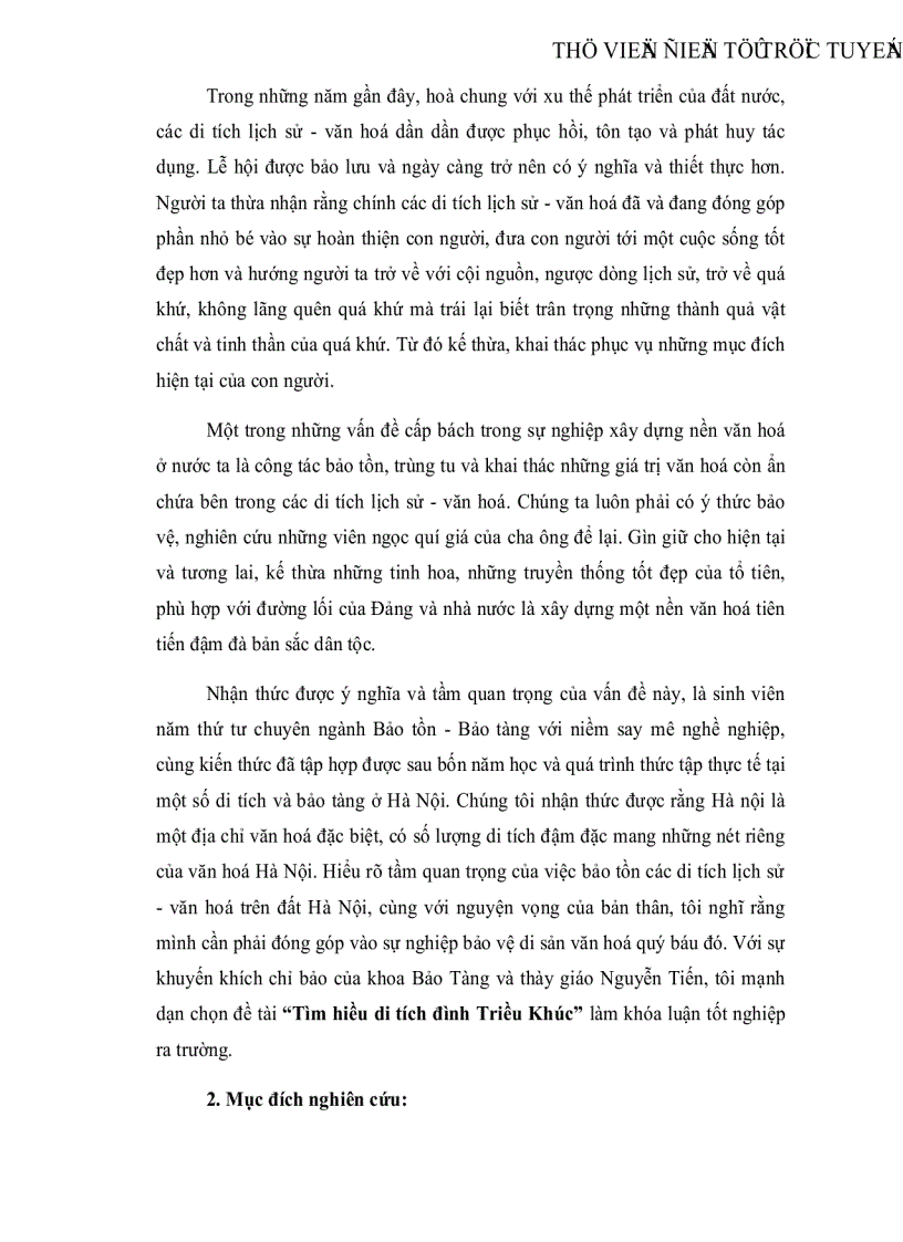 image for page Tìm hiểu di tích đình Triều Khúc