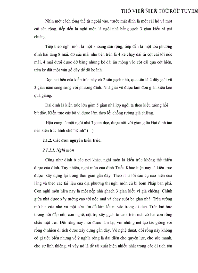 image for page Tìm hiểu di tích đình Triều Khúc