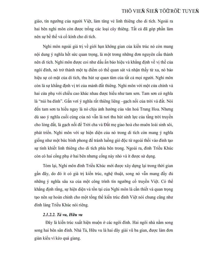 image for page Tìm hiểu di tích đình Triều Khúc