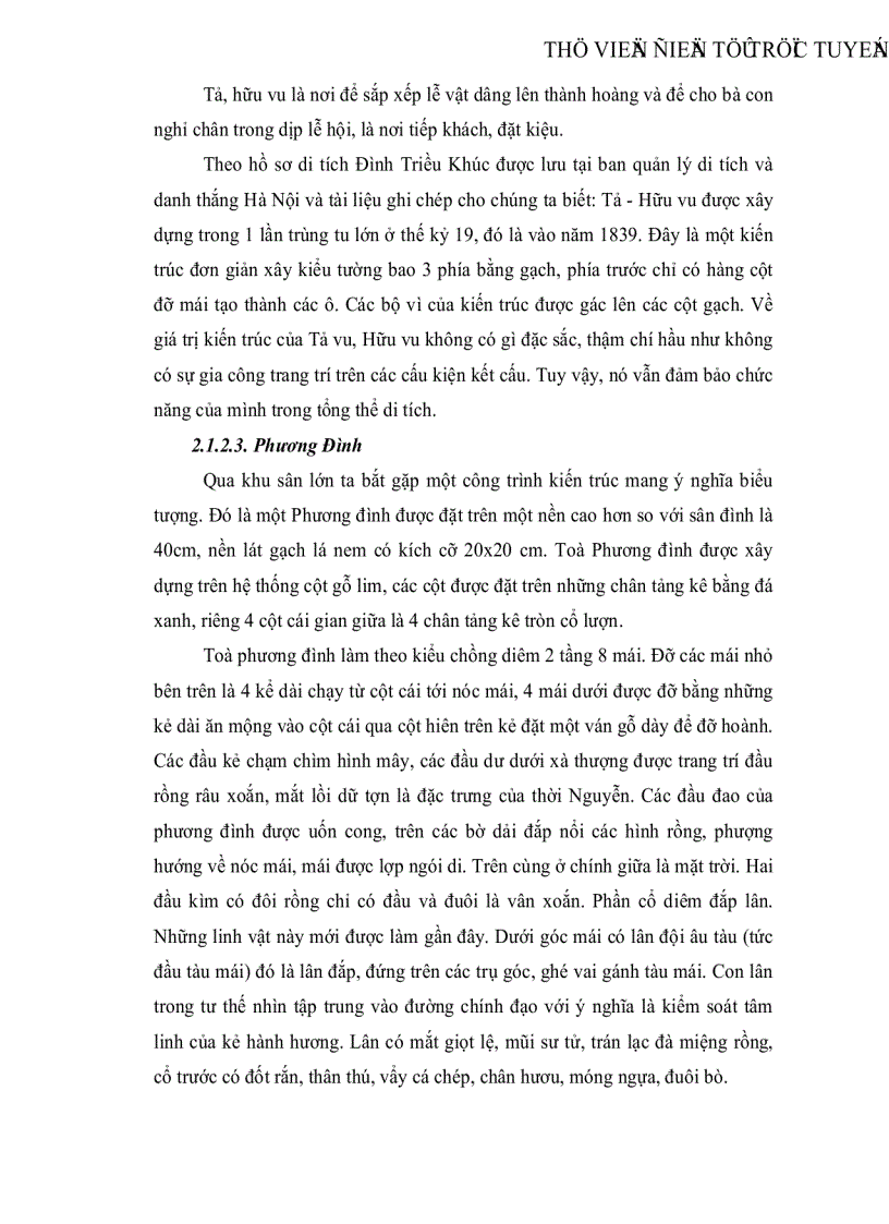 image for page Tìm hiểu di tích đình Triều Khúc