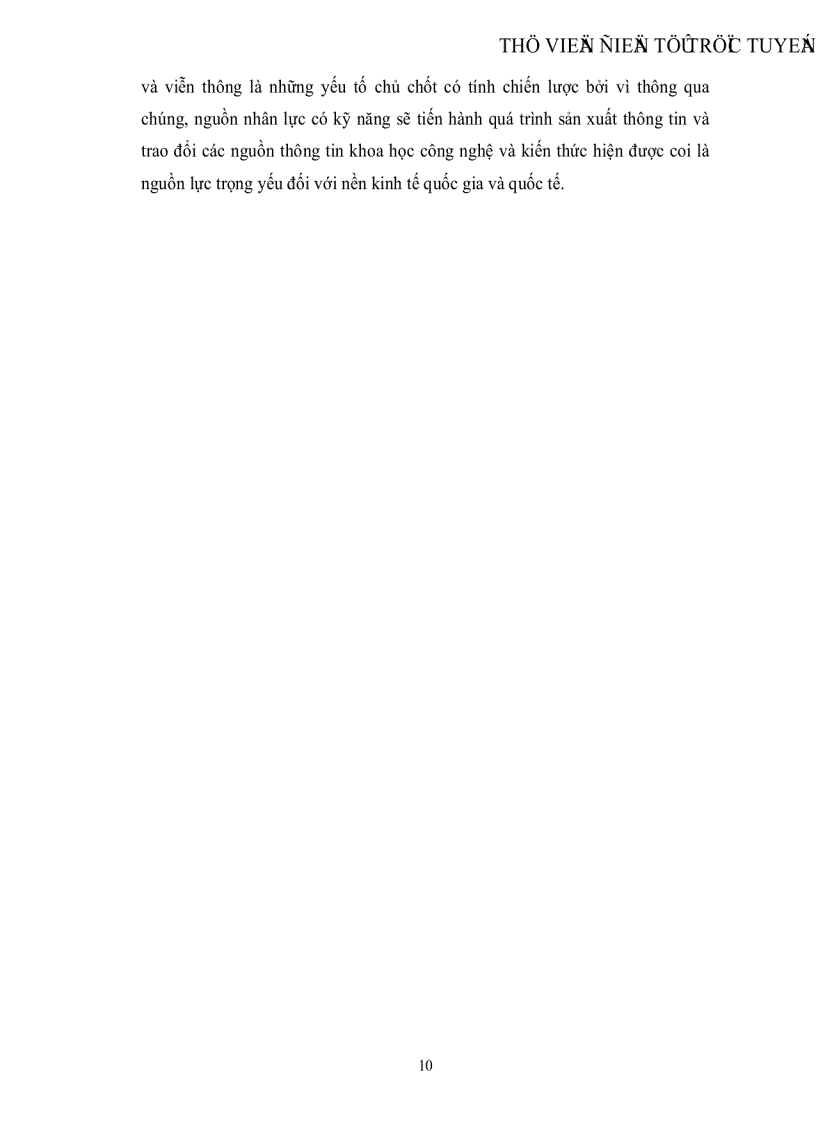 image for page Vai trò của Thông tin đối với sự phát triển