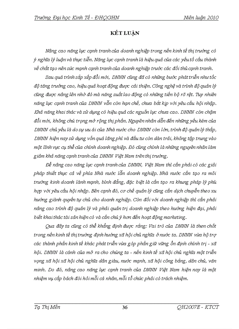 image for page Nâng cao năng lực cạnh tranh của DNNN Việt Nam