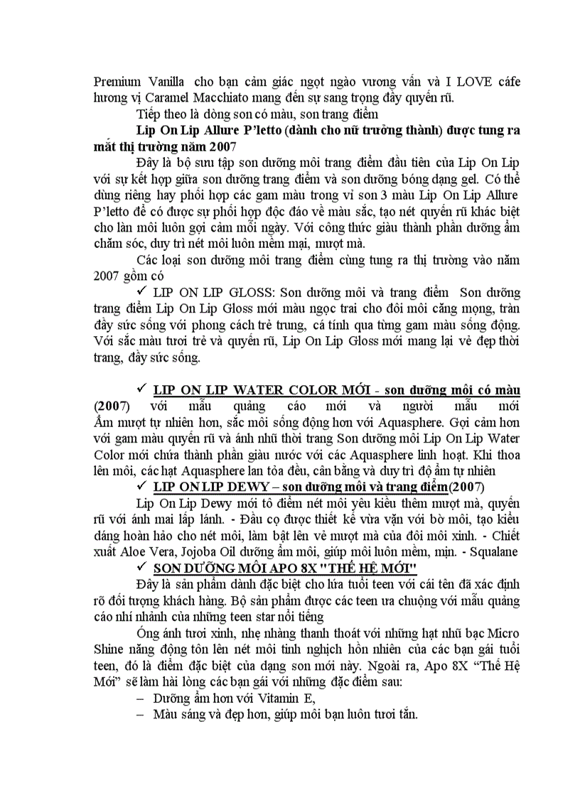 image for page Chiến lược sản phẩm giới thiệu về Rohto Dòng sản phẩm chăm sóc môi