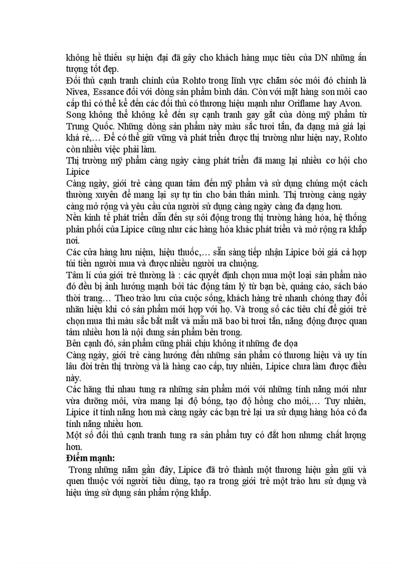 image for page Chiến lược sản phẩm giới thiệu về Rohto Dòng sản phẩm chăm sóc môi