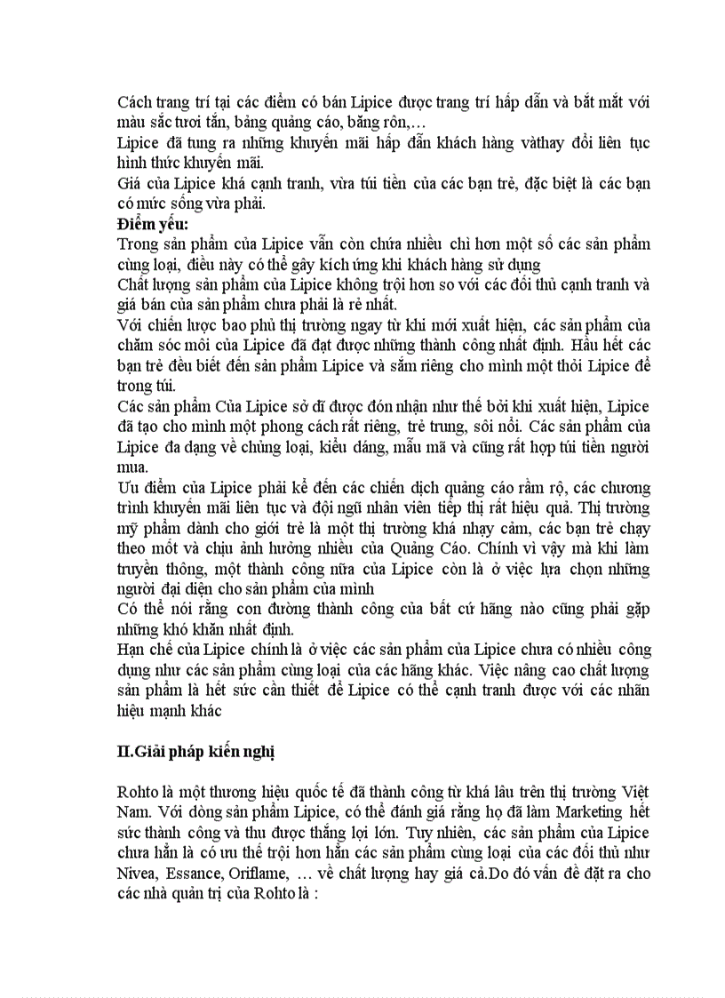 image for page Chiến lược sản phẩm giới thiệu về Rohto Dòng sản phẩm chăm sóc môi