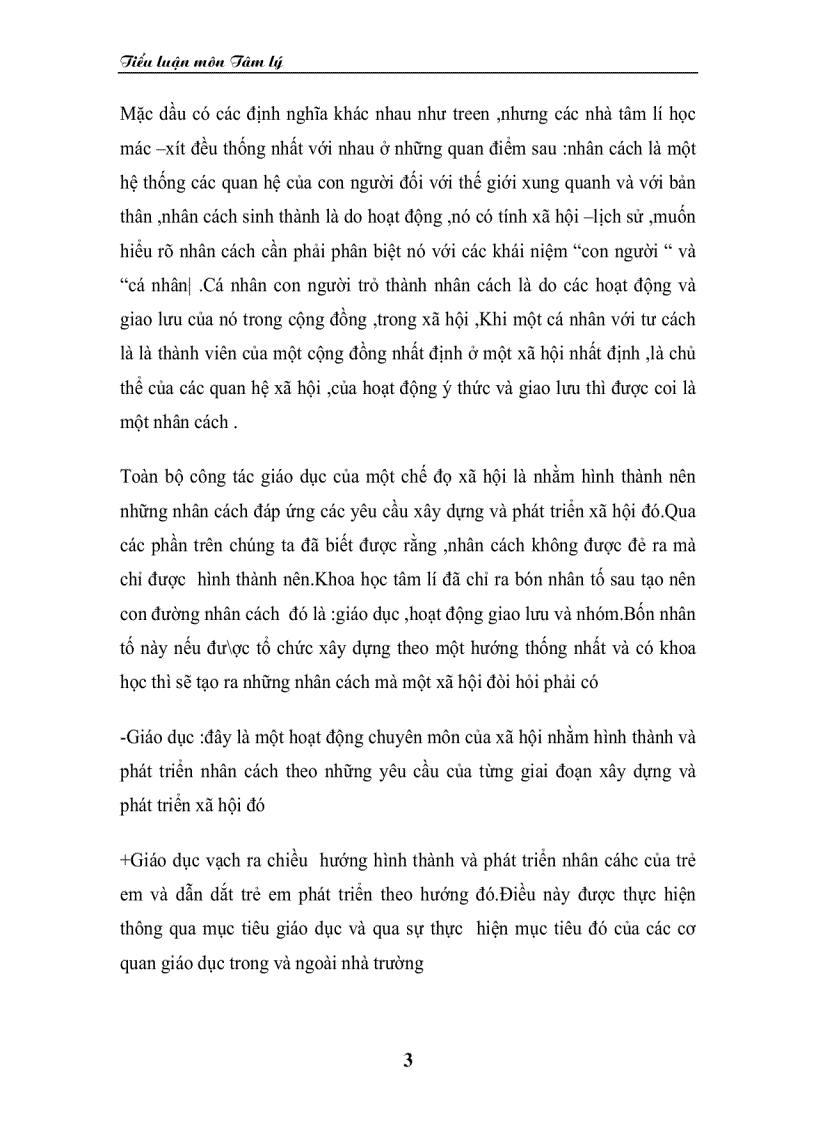 image for page Khái niệm nhân cách trong tâm lí học