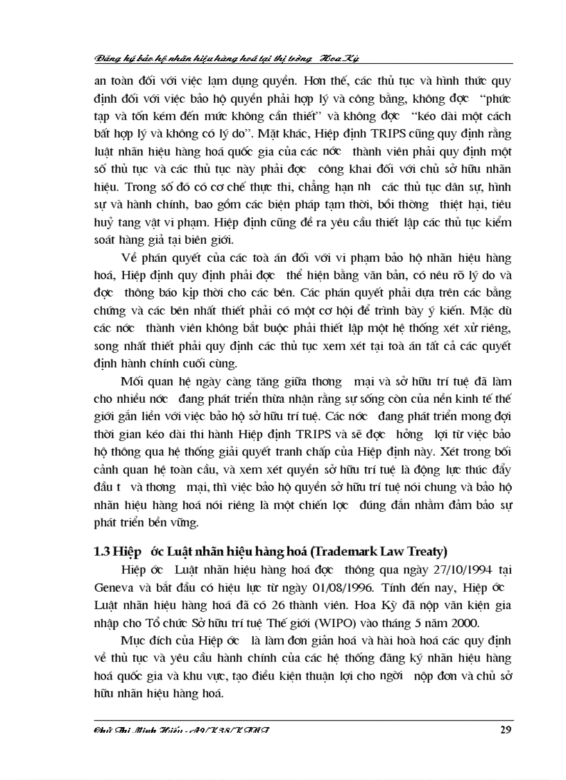 image for page Đăng ký bảo hộ nhãn hiệu hàng hoá tại thị trường Hoa Kỳ