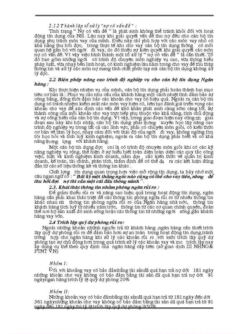 image for page Phân tích rủi ro tín dụng ngắn hạn tại NHNo PTNT chi nhánh ông ích khiêm đà nẵng