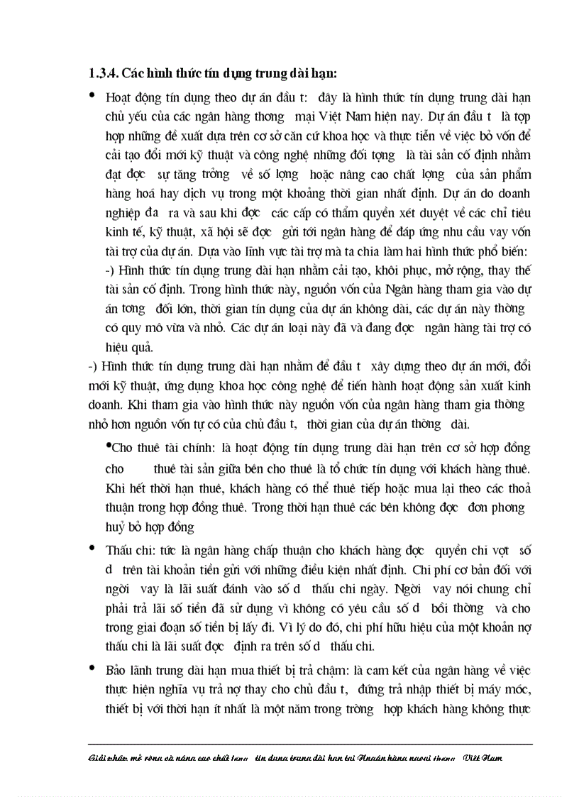 image for page Giải pháp nhằm nâng cao chất lượng tín dụng trung dài hạn tại Ngân hàng Ngoại thương Việt Nam