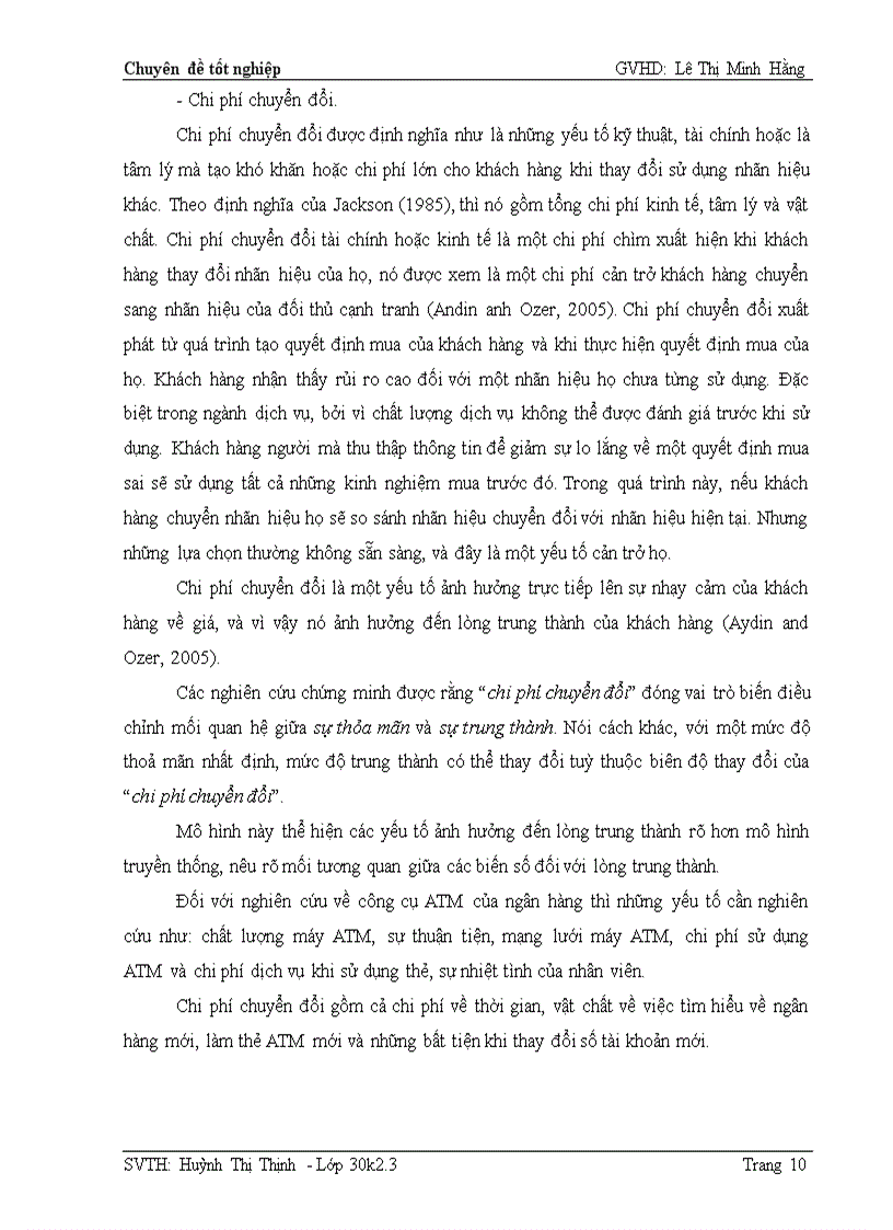 image for page Nghiên cứu các biến số ảnh hưởng đến lòng trung thành của khách hàng thẻ atm tại ngân hàng đông á