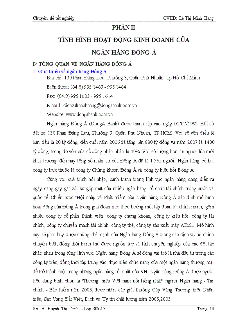 image for page Nghiên cứu các biến số ảnh hưởng đến lòng trung thành của khách hàng thẻ atm tại ngân hàng đông á