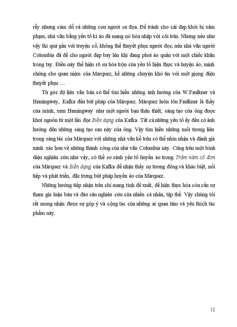 image for page Trăm năm cô đơn từ lí thuyết tiếp nhận văn học