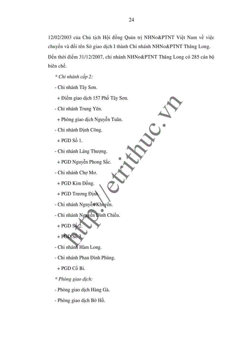 image for page Một số giải pháp nhằm nâng cao hiệu quả huy động vốn tại chi nhánh Ngân hàng Nông Nghiệp và Phát Triển Nông Thôn Thăng Long