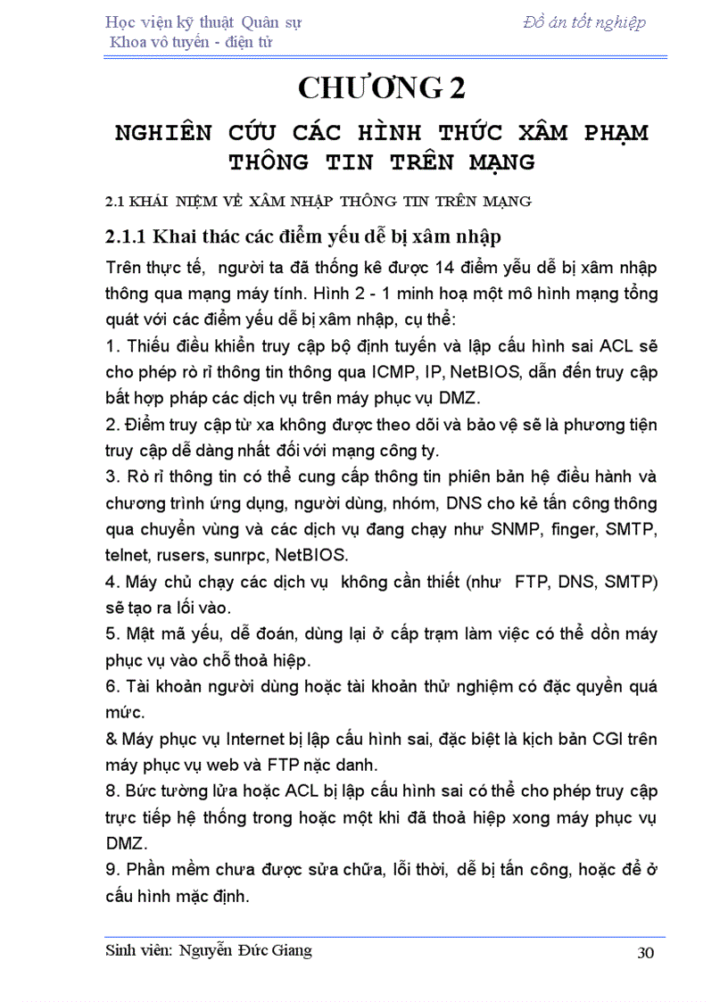 image for page Bảo mật mạng máy tính