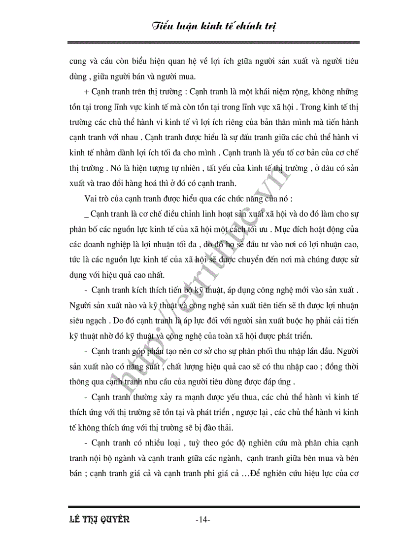 image for page Quy luật giá trị va vai trò của nó trong phát triển kinh tế thị trường ở nước ta