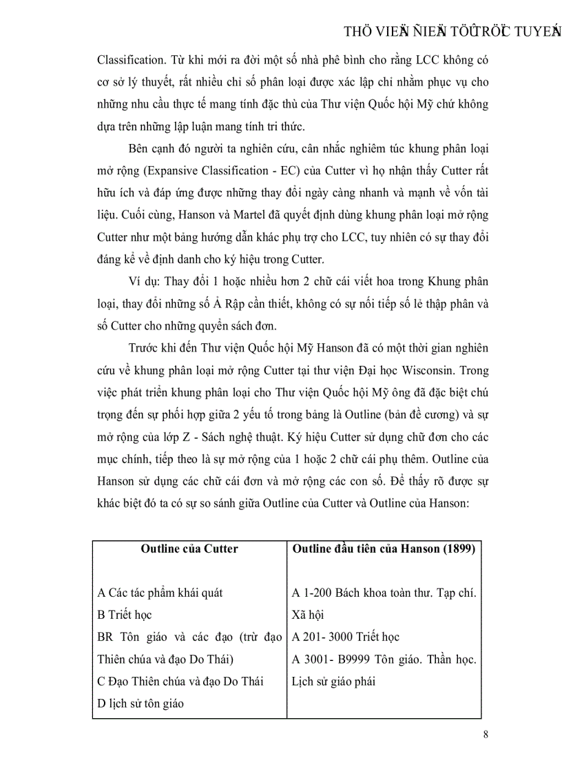 image for page Tìm hiểu Khung phân loại LCC và quá trình áp dụng LCC tại Thư viện và Mạng thông tin Trường Đại học Bách khoa Hà Nội