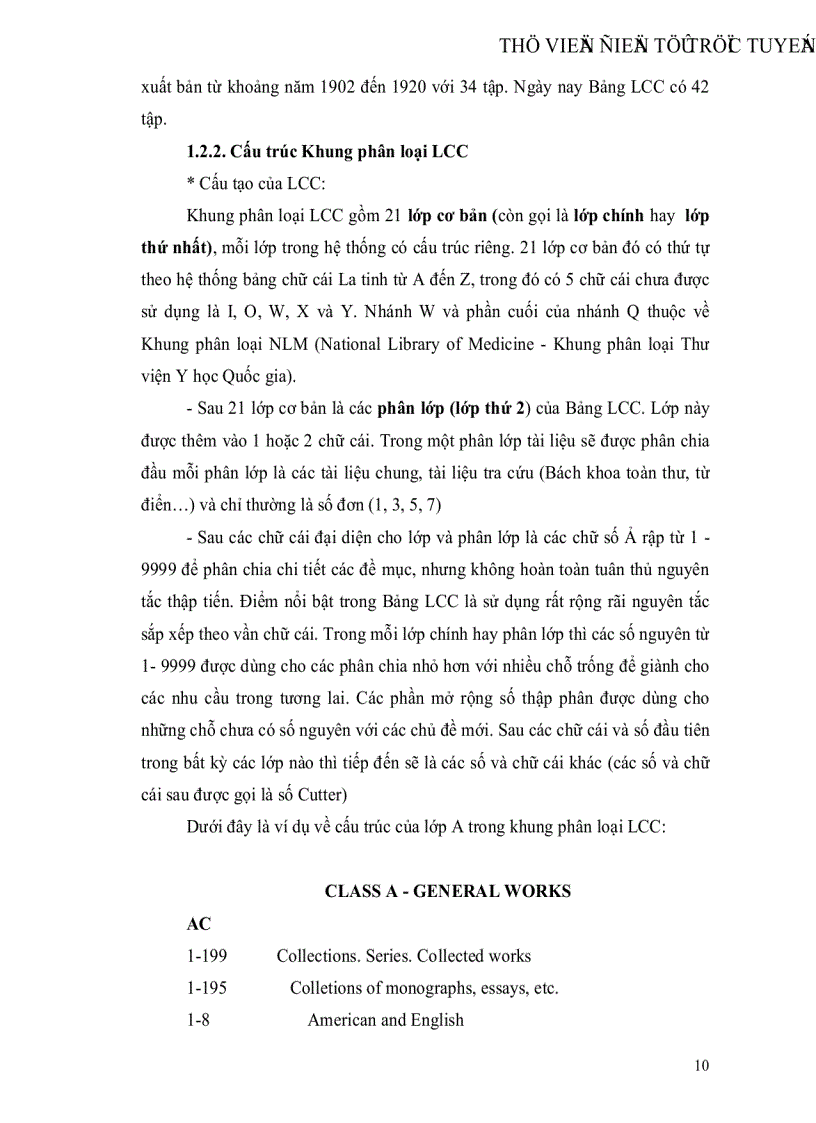 image for page Tìm hiểu Khung phân loại LCC và quá trình áp dụng LCC tại Thư viện và Mạng thông tin Trường Đại học Bách khoa Hà Nội