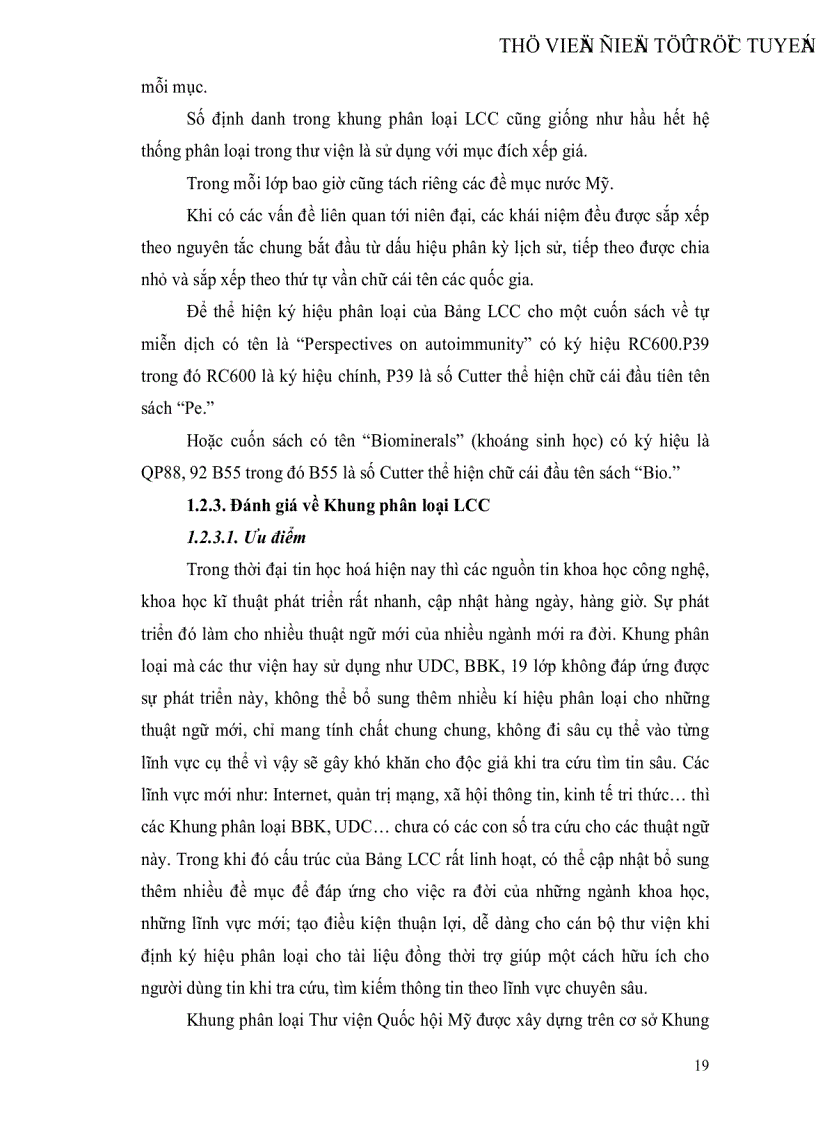 image for page Tìm hiểu Khung phân loại LCC và quá trình áp dụng LCC tại Thư viện và Mạng thông tin Trường Đại học Bách khoa Hà Nội