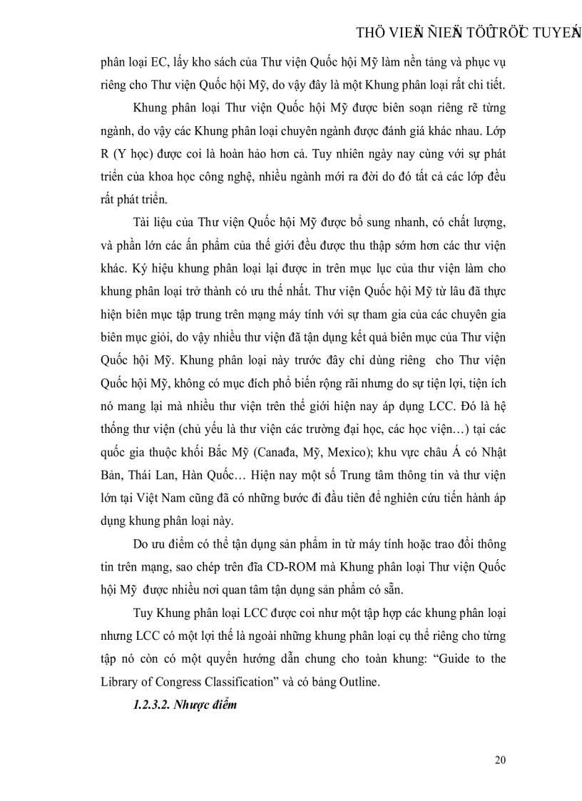 image for page Tìm hiểu Khung phân loại LCC và quá trình áp dụng LCC tại Thư viện và Mạng thông tin Trường Đại học Bách khoa Hà Nội