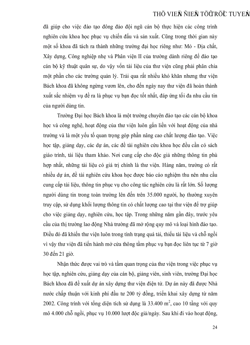 image for page Tìm hiểu Khung phân loại LCC và quá trình áp dụng LCC tại Thư viện và Mạng thông tin Trường Đại học Bách khoa Hà Nội