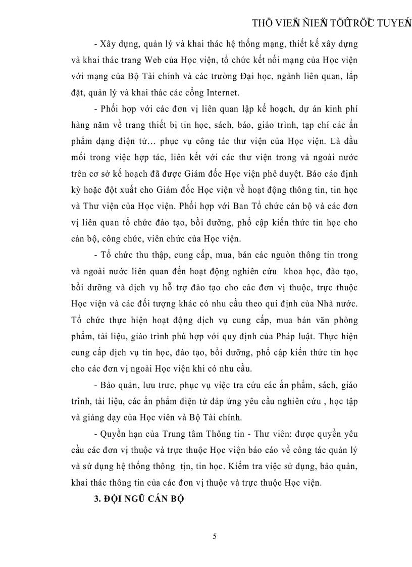 image for page Thực trạng hoạt động và chiến lược phát triển của trung tâm Thông tin Thư viện Học viện Tài chính