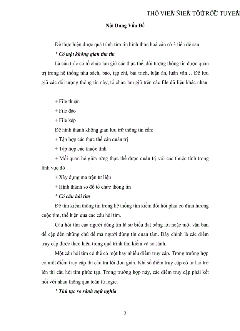 image for page Phân tích so sánh quá trình tìm tin trong sơ đồ thuận và sơ đồ đảo