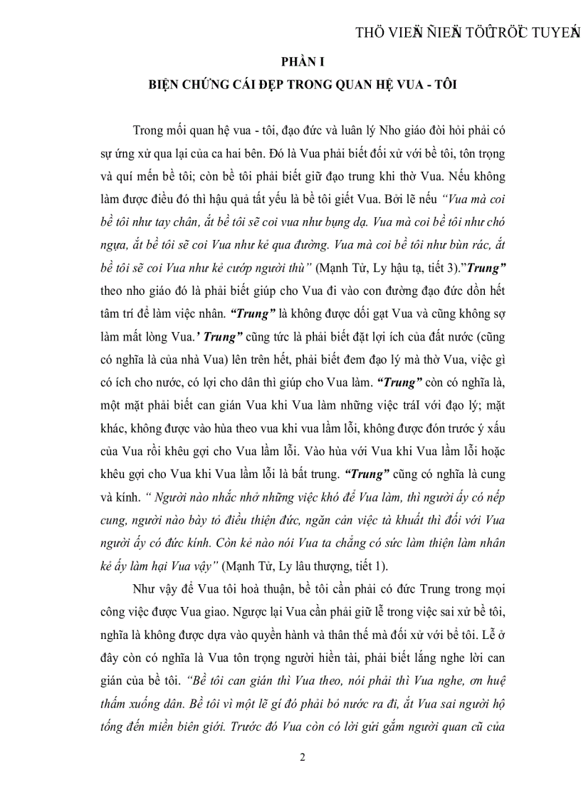 image for page Biện chứng cái đẹp trong xã hội qua quan hệ ngũ luân