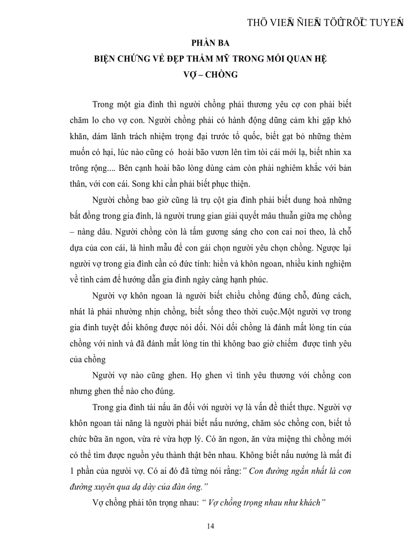 image for page Biện chứng cái đẹp trong xã hội qua quan hệ ngũ luân