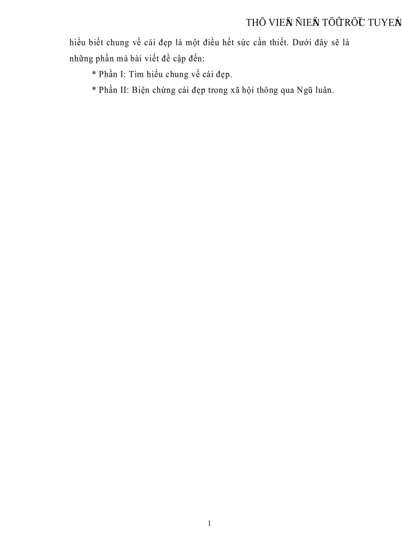 image for page Biện chứng cái đẹp trong xã hội thông qua ngũ luân