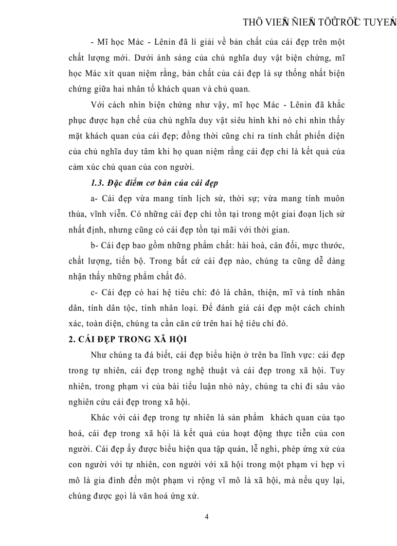 image for page Biện chứng cái đẹp trong xã hội thông qua ngũ luân