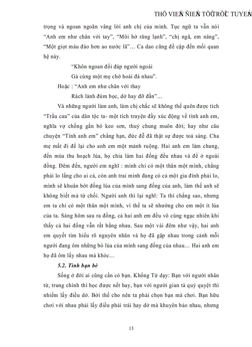 image for page Biện chứng cái đẹp trong xã hội thông qua ngũ luân