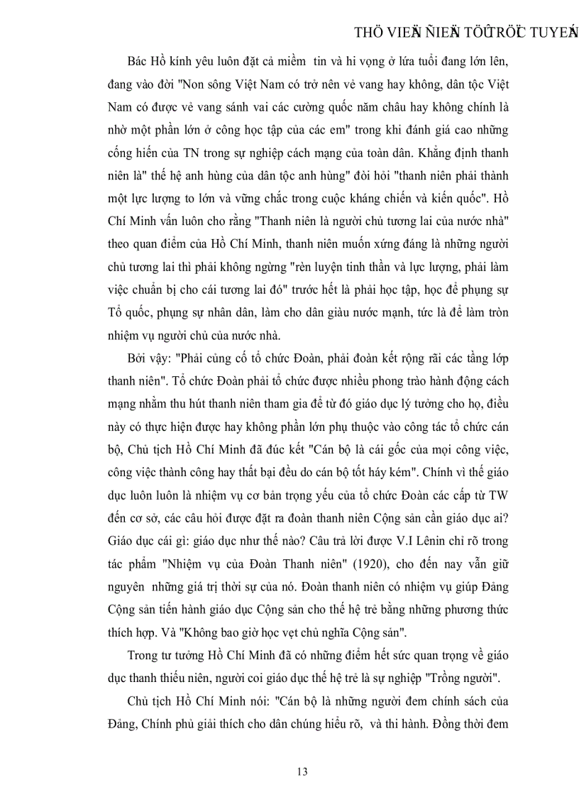 image for page Thực trạng và các giải pháp nhằm nâng cao chất lượng đội ngũ cán bộ Đoàn cơ sở trên địa bàn huyện Phù Yên Tỉnh Sơn La