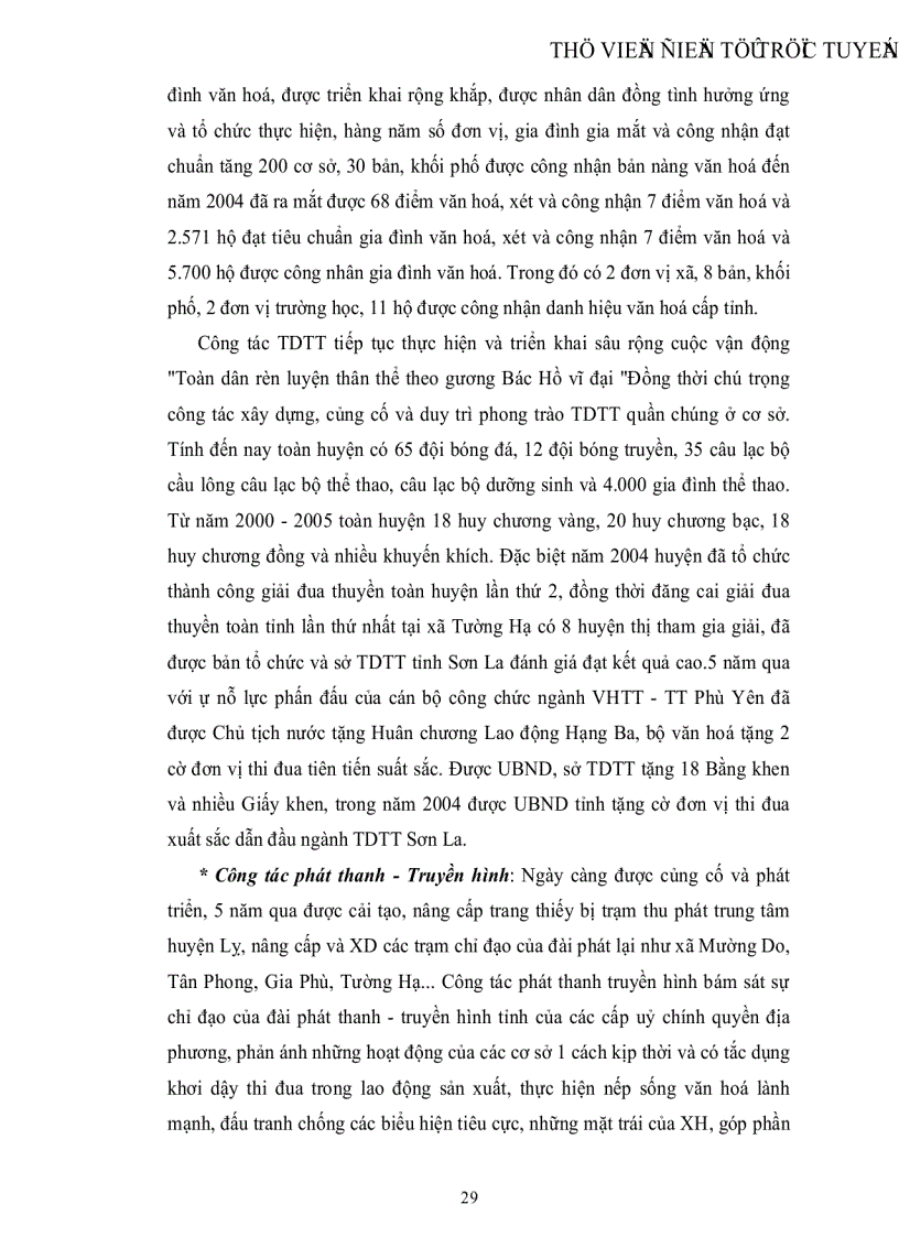 image for page Thực trạng và các giải pháp nhằm nâng cao chất lượng đội ngũ cán bộ Đoàn cơ sở trên địa bàn huyện Phù Yên Tỉnh Sơn La