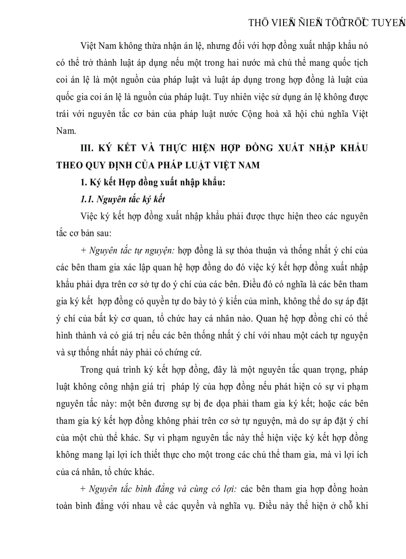 image for page Thực tiễn ký kết và thực hiện hợp đồng nhập khẩu thiết bị điện gia dụng tại Công ty TNHH Thương mại An Quân