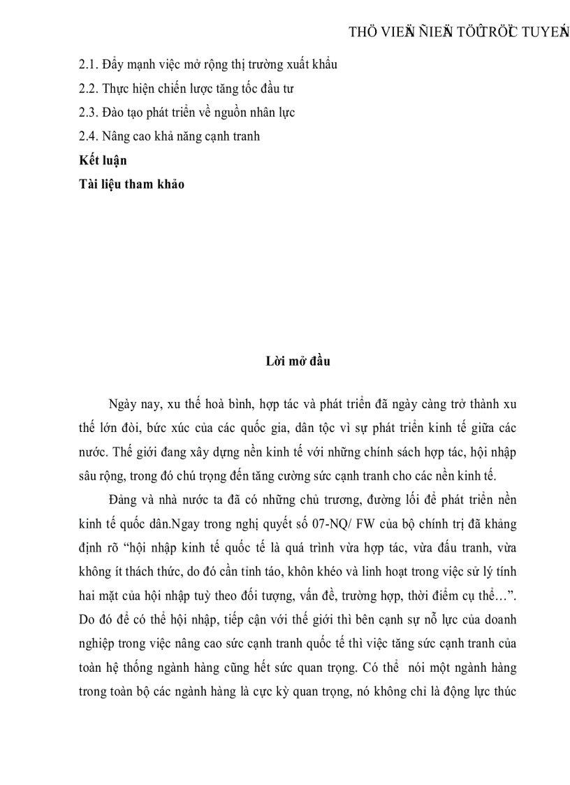 image for page Dệt may trong quá trình hội nhập