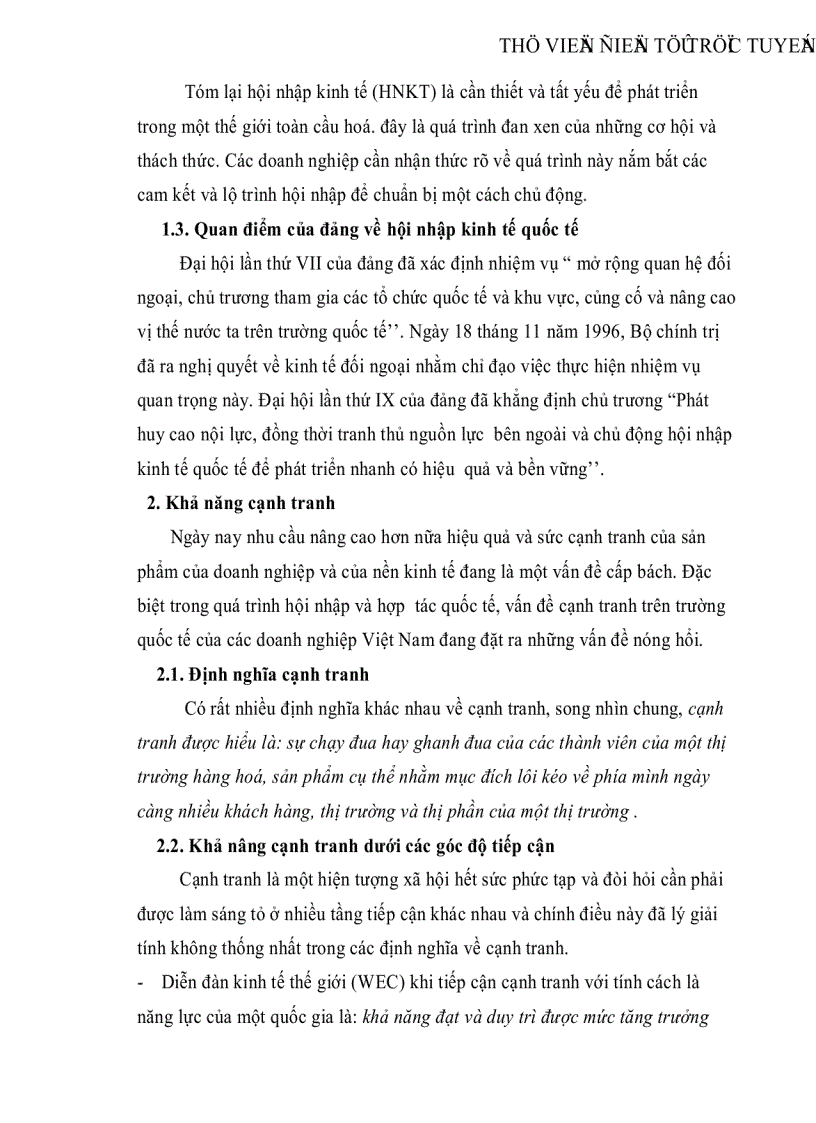 image for page Dệt may trong quá trình hội nhập